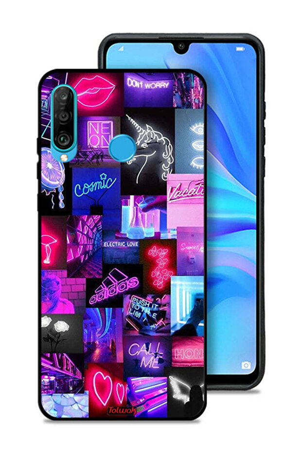 غطاء حماية لهاتف هواوي نوفا 4e برسومات كرتونية - 1