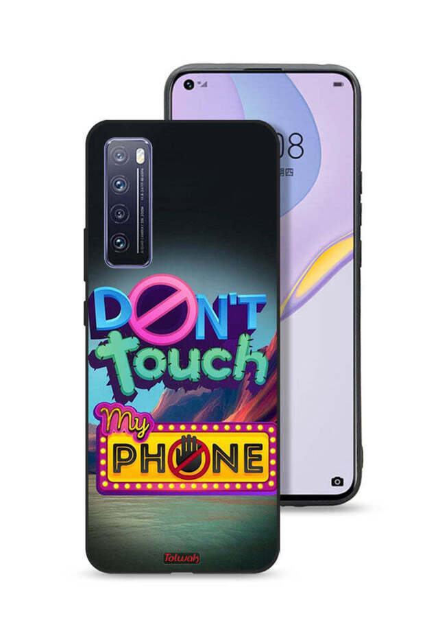 Huawei nova 7 5G Protective Case Cover Do Not Touch My Phone