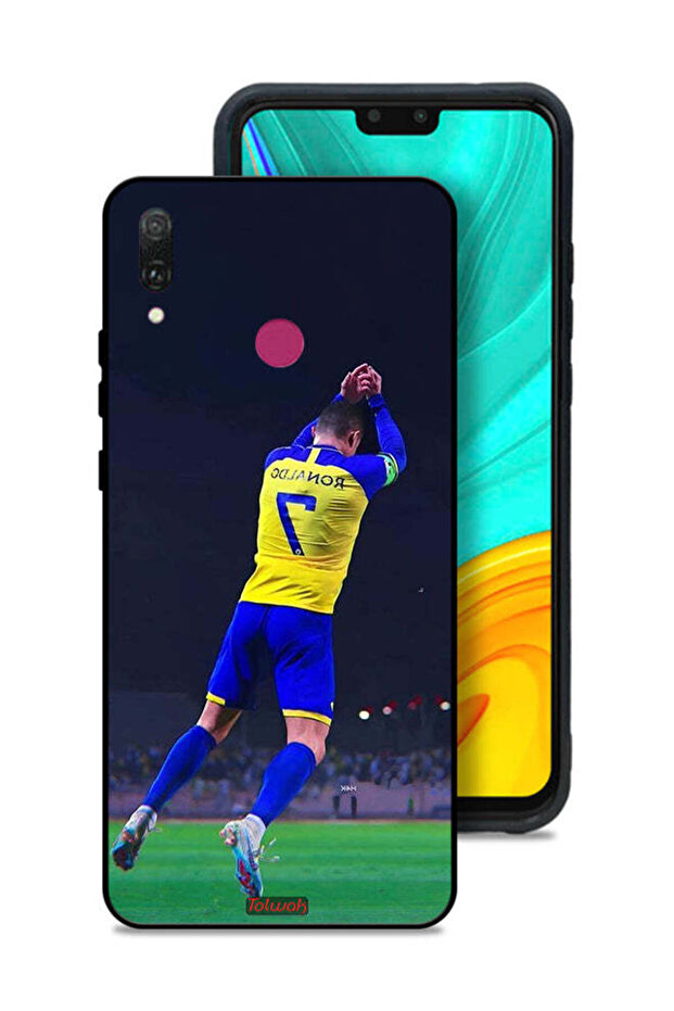 غطاء حماية لهاتف هواوي Y9 (2019) كريستيانو رونالدو