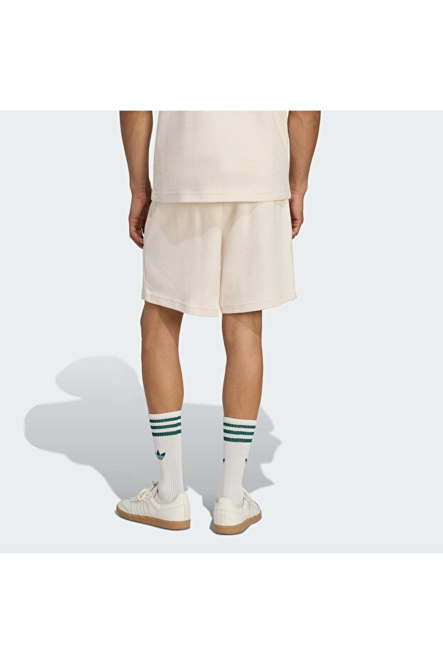 Essentials Trefoil Waffle Şort - 2