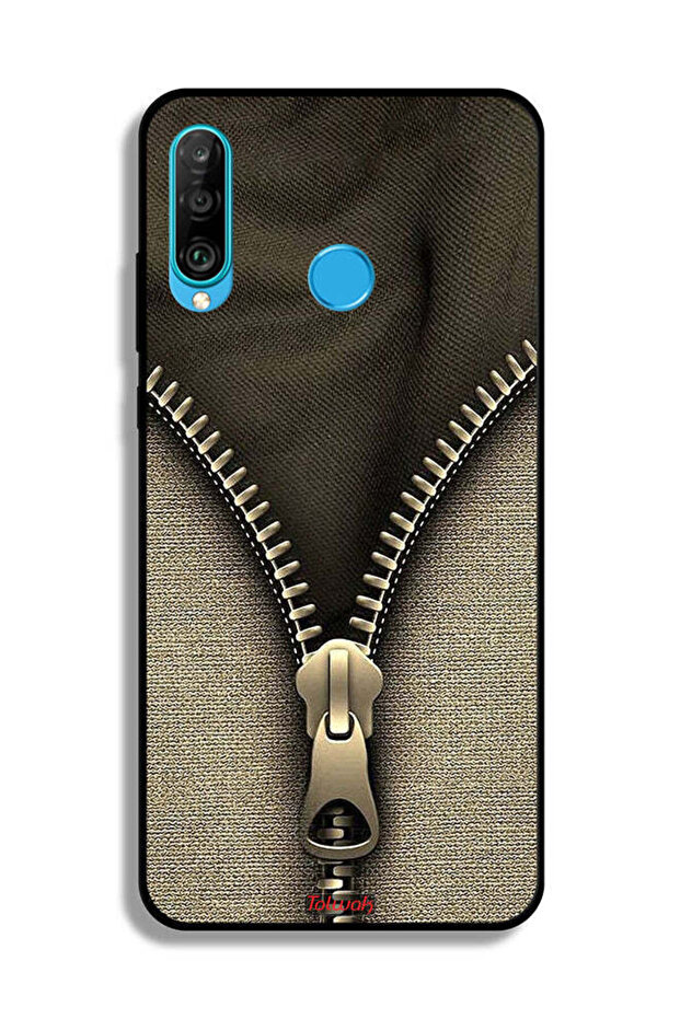 غطاء حماية بنمط سحاب لهاتف هواوي نوفا 4e - 2