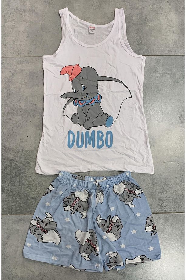 Karakter Baskılı şortlu Pijama Takımı - 1