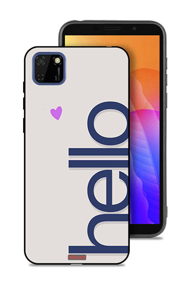 Huawei Y5p Protective Case Cover Hello