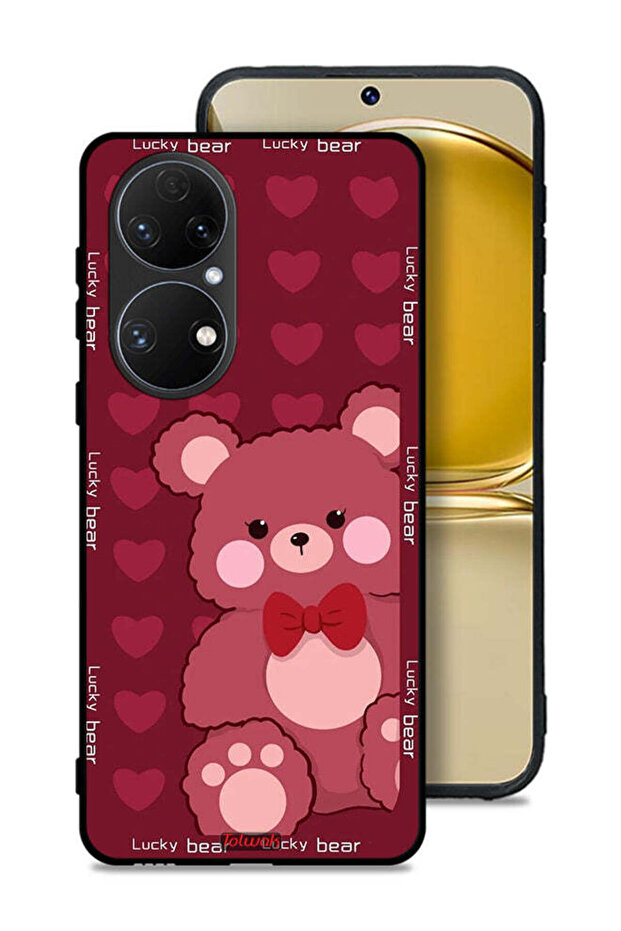Huawei P50E Protective Case Cover Lucky Bear