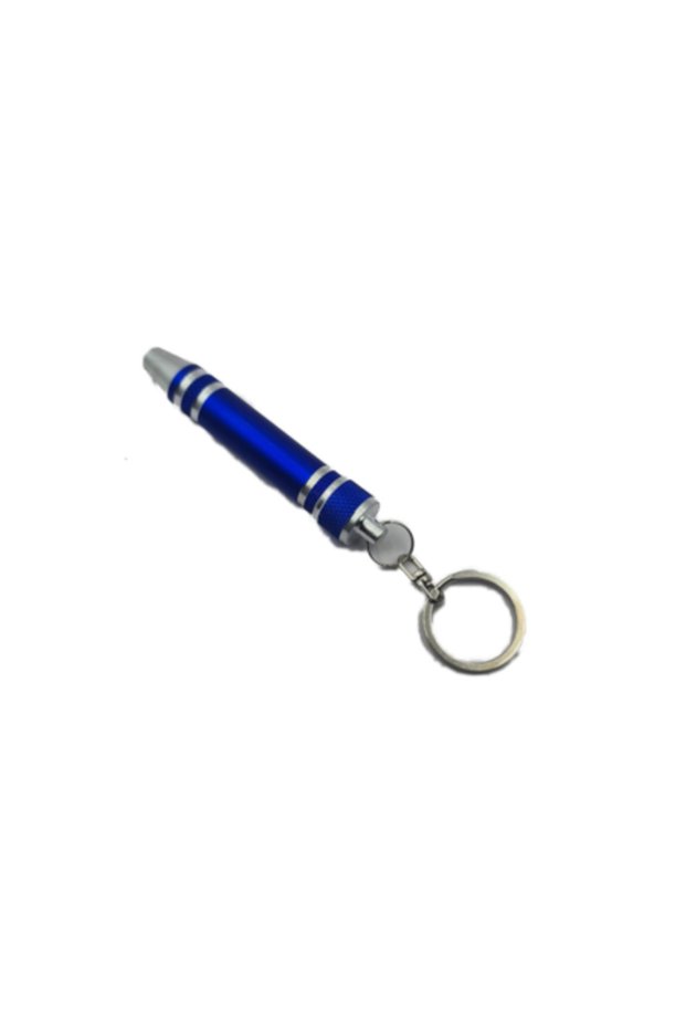 Pen-Type Screwdriver, Keychain, 8 cm, Blue, Dalimag