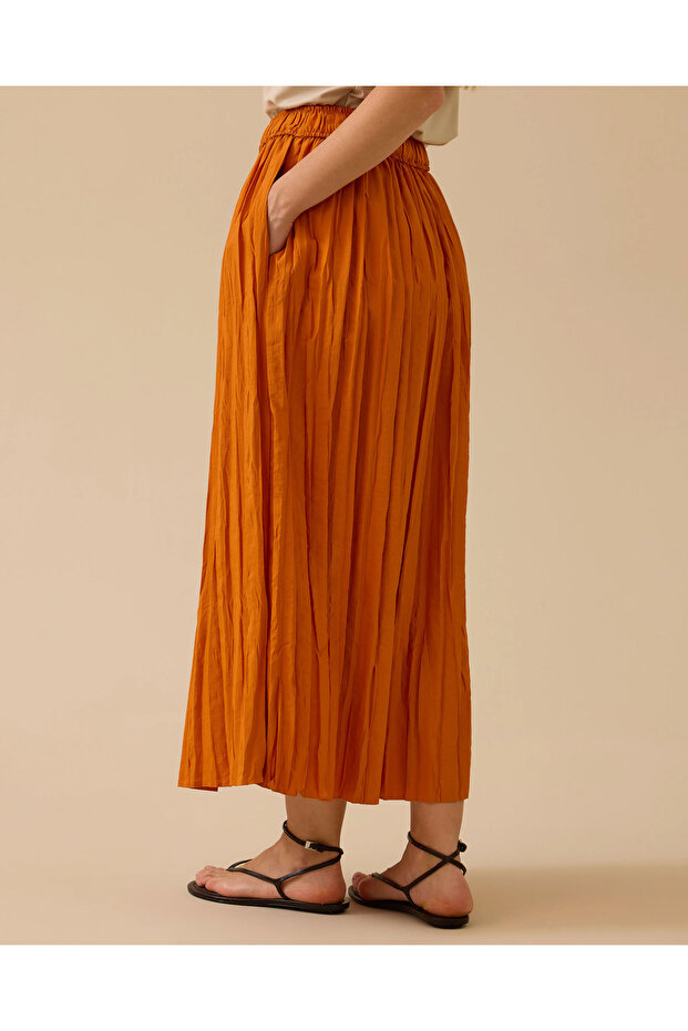 Kırışık Dokulu Etek - 2