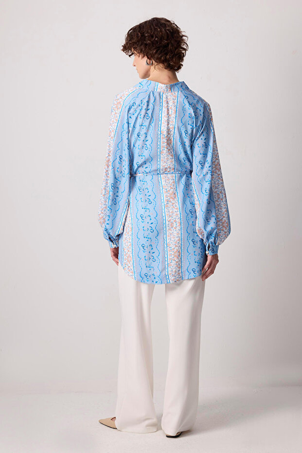 Patterned Oversize Kimono - 5