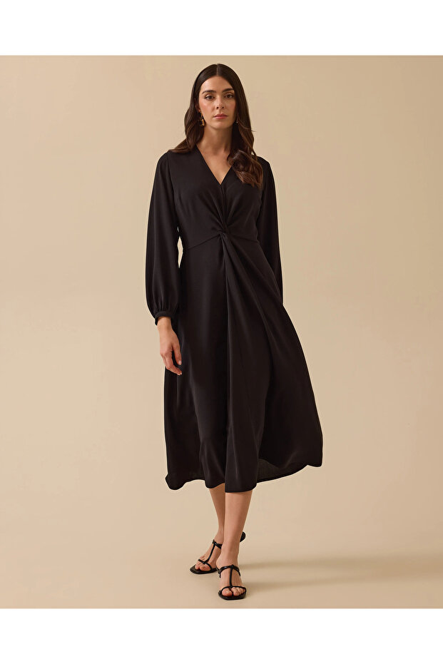 Seçil Elbıse 10002511310011 Siyah - 4