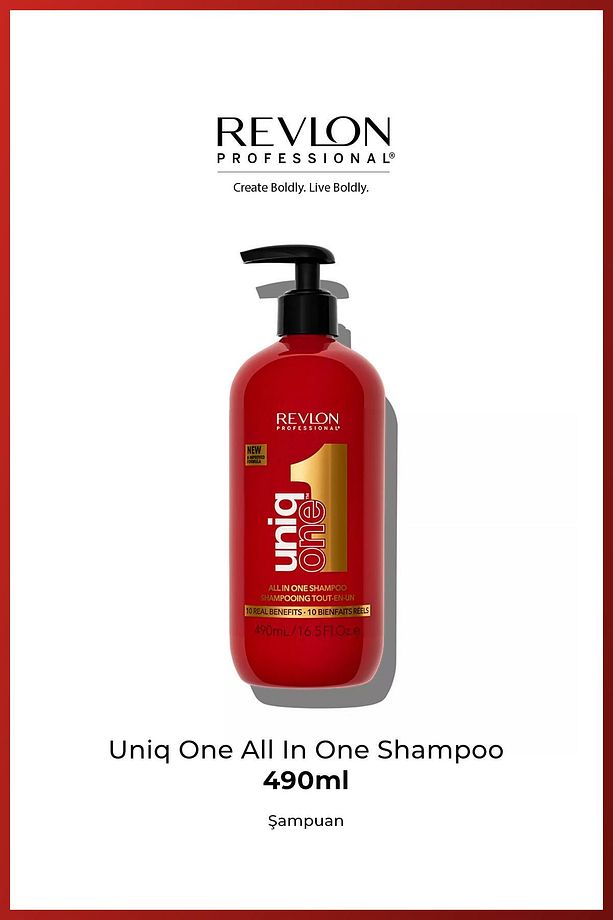UniqOne Shampoo 490ml - Besleyici Onarıcı Şampuan - 1