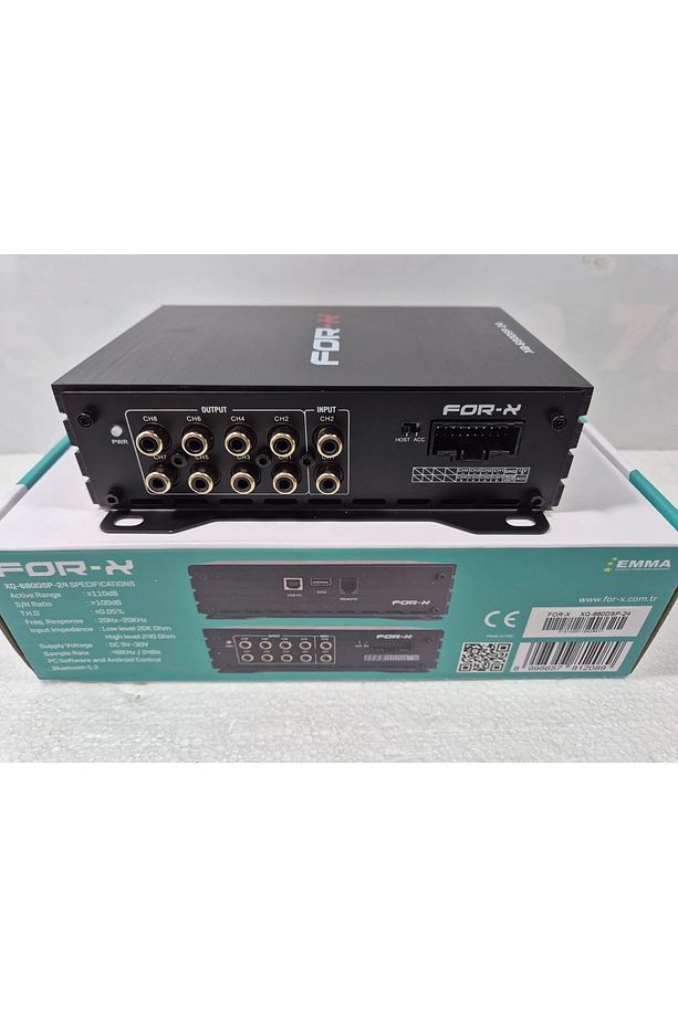 Dsp Ses İşlemcisi - XQ-680DSP 8 Kanal Dijital Oto Ses İşlemcisi - Kumandalı - 4