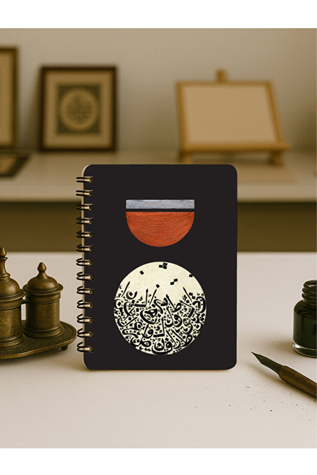 Unlined A5 Notebook - Extremely Thick 110 Gr. Paper- Cartridge Paper - Line Series