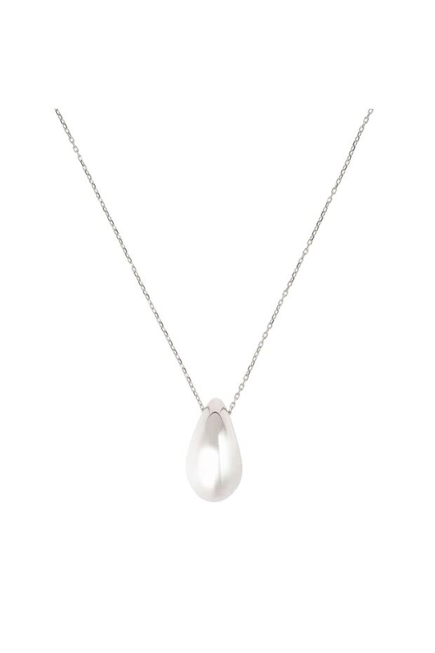 Statement Silver Necklace - 1