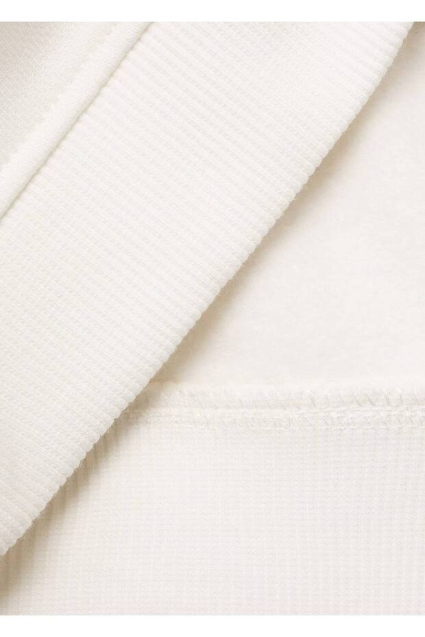 Yıldız işlemeli sweatshirt - 5