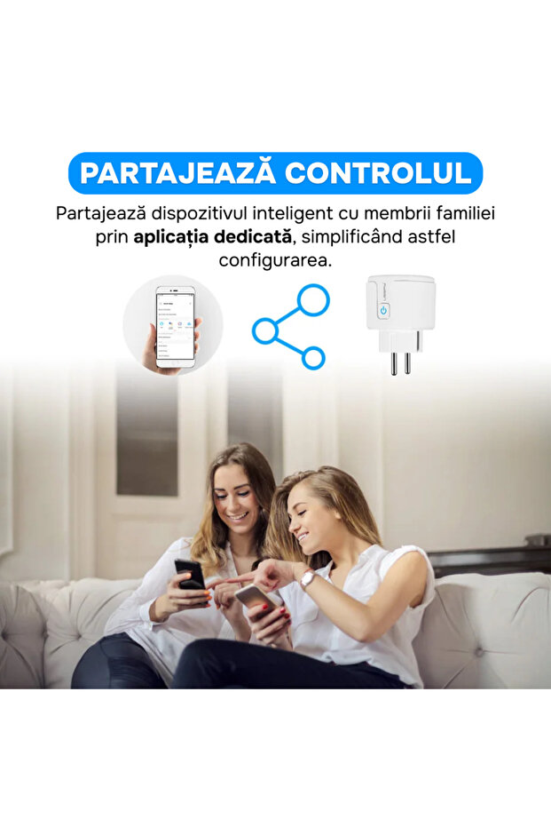 Smart socket with meter, wifi, programmable, metering and consumption monitoring - 7