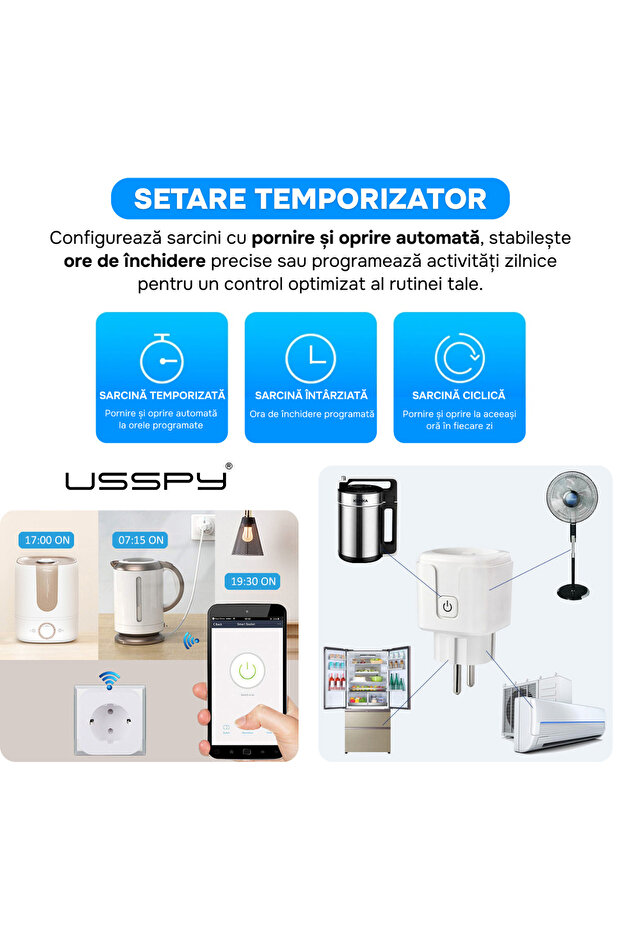 Smart socket with meter, wifi, programmable, metering and consumption monitoring - 2