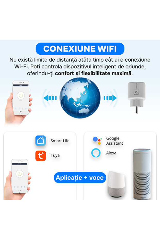 Smart socket with meter, wifi, programmable, metering and consumption monitoring - 3