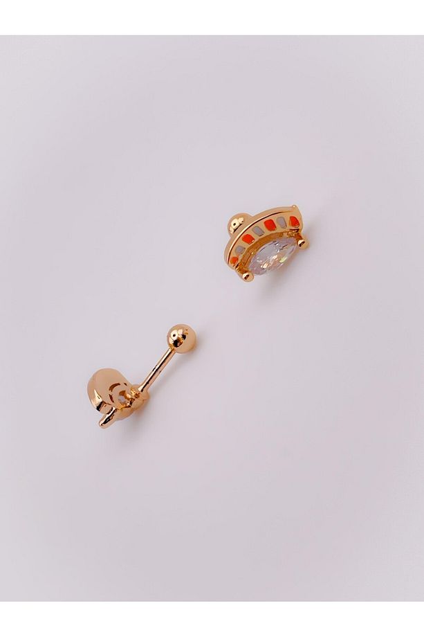 Cerrrahi Çelik Piercing ( Pirsing ) Ra'nın Gözü Tragus Helix Piercing (1adet) - 3
