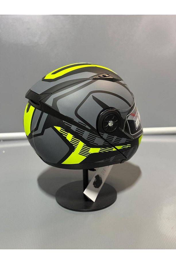 Jk 115 Güneş Vizörlü Çene Açılır Kask Z1 YELLOW - 6