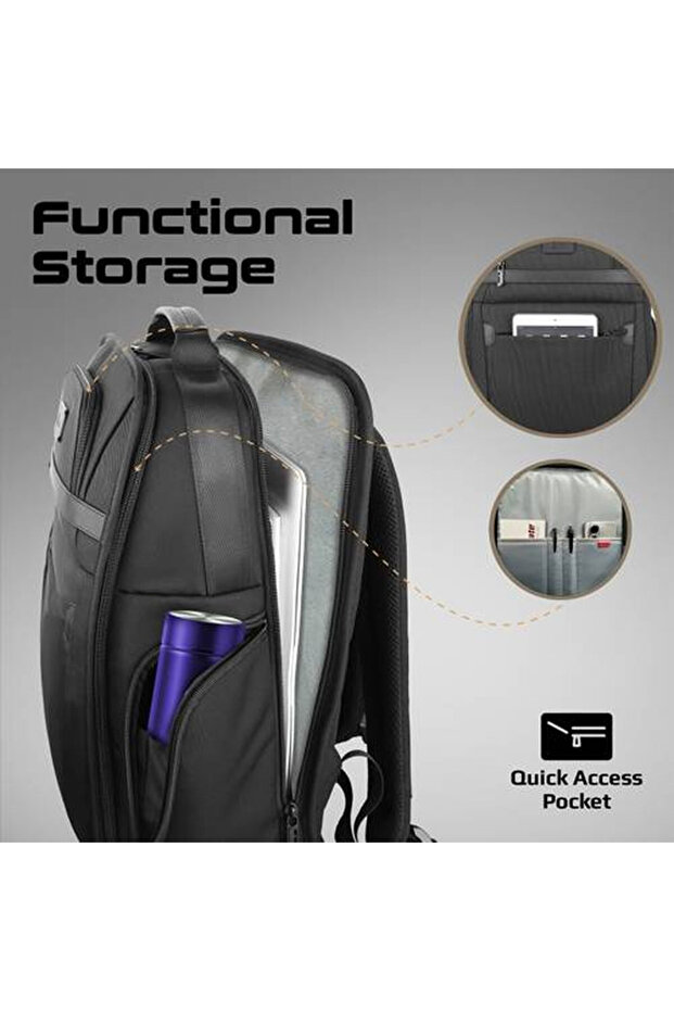 حقيبة الظهرParamount-BP المصممة للمحترفين بمقاس 15.6 بوصة ب - 5