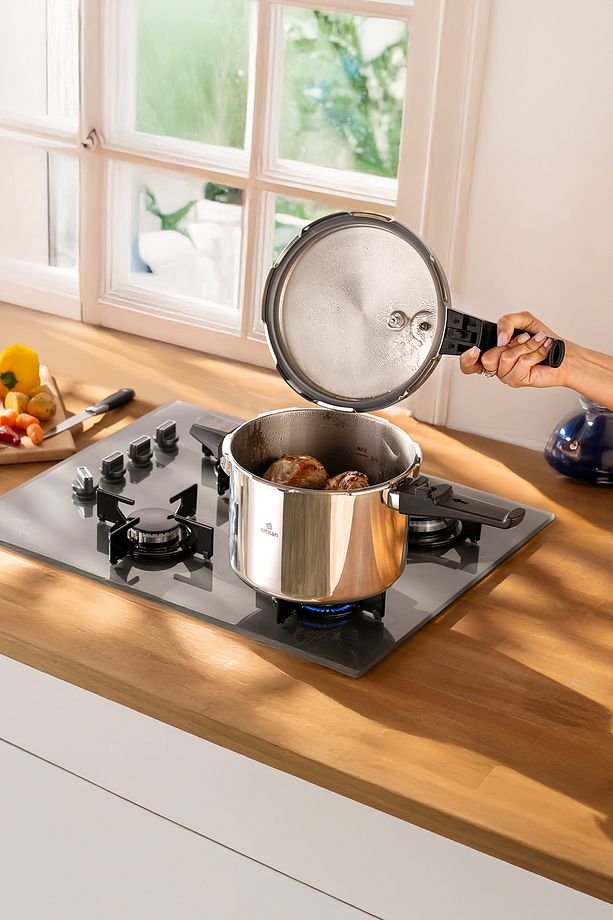 Fast Cooker Çift Emniyetli Düdüklü Tencere 6 Lt - 3