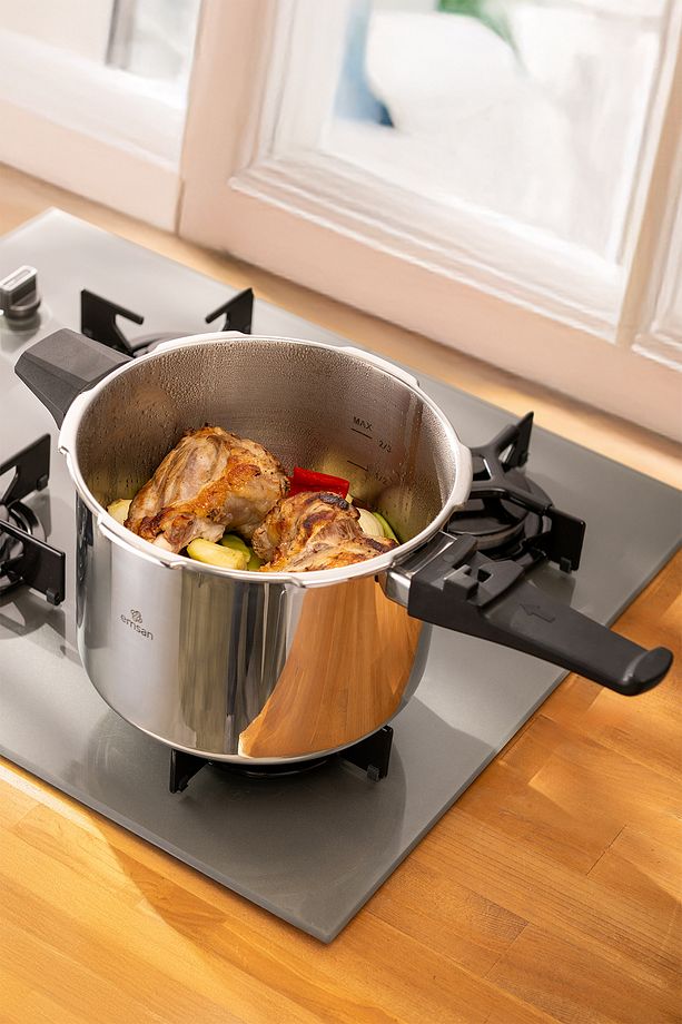 Fast Cooker Çift Emniyetli Düdüklü Tencere 6 Lt - 9