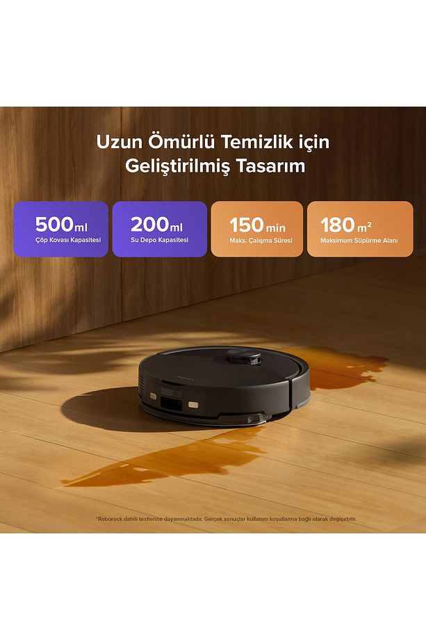 S8 Pro Akıllı Robot Süpürge Siyah - 8