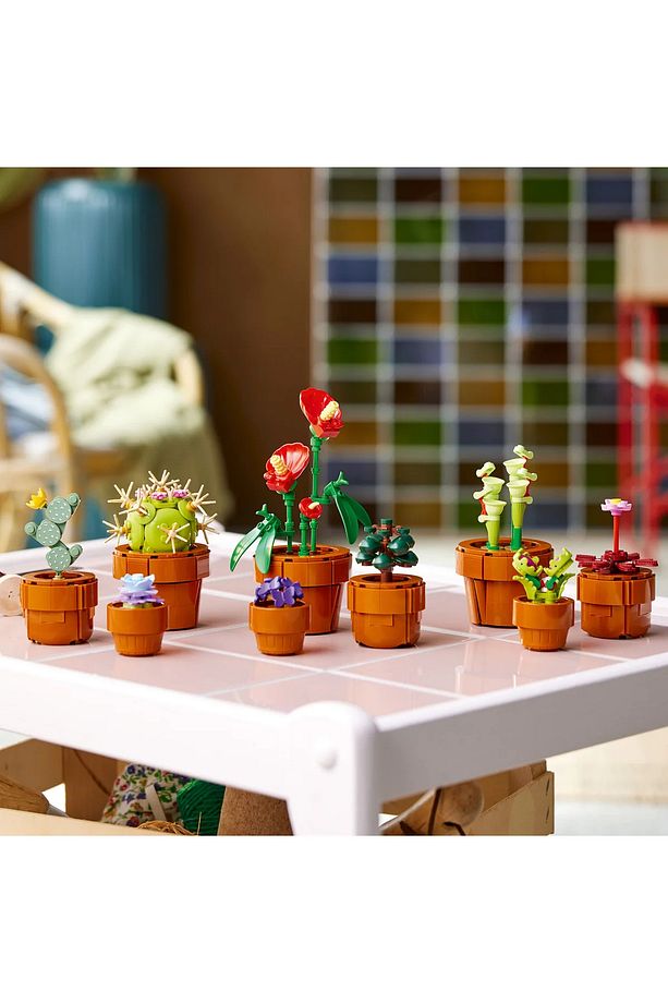 ® Botanicals Minik Bitkiler 10329 - 18+ Yaratıcı Model Yapım Seti (758 Parça) - 7