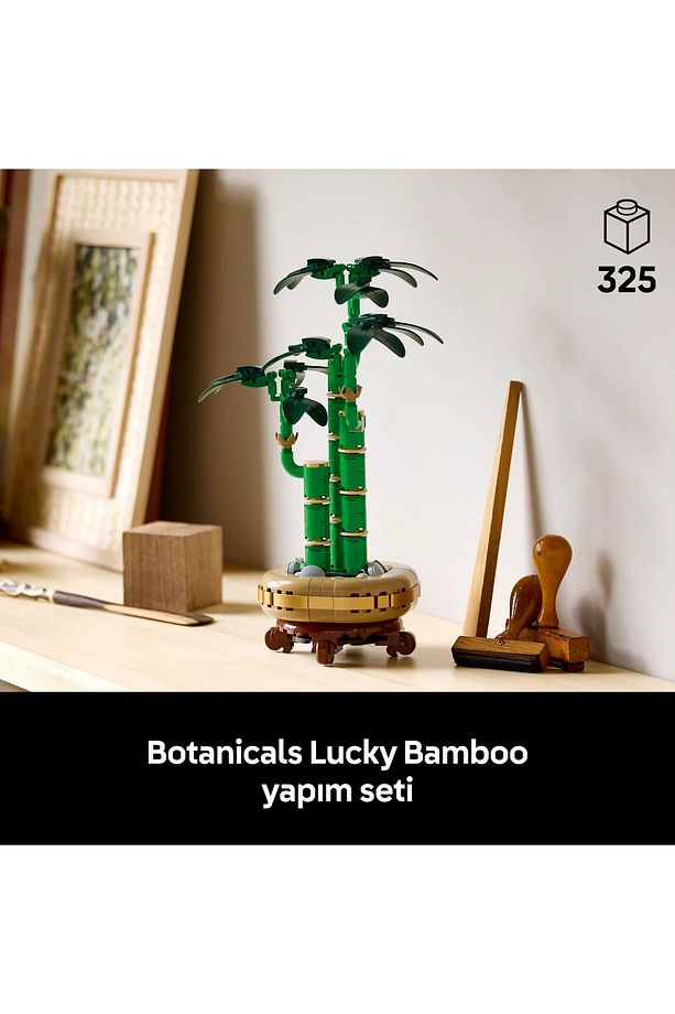 ® Botanicals Şans Bambusu 10344 - 18+ Çiçek Model Yapım Seti (325 Parça) - 6