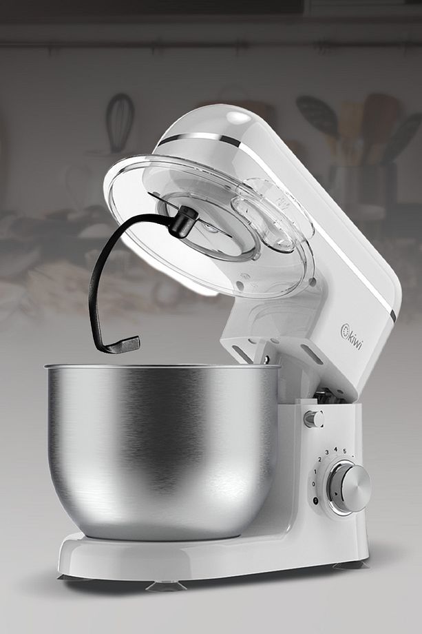 Kmx-3638 Hamur Yoğurma & Stand Mikser 5,3 Lt 1300w 8 Hız Kademeli Mutfak Şefi Beyaz - 4