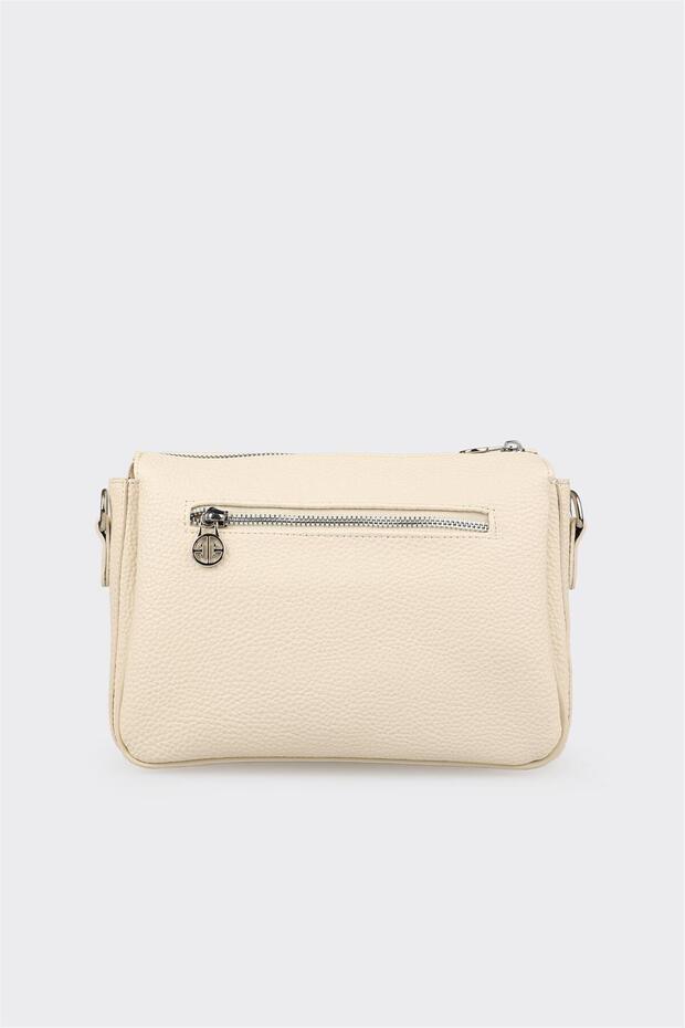 Bej Kadın Çapraz Çanta - 4