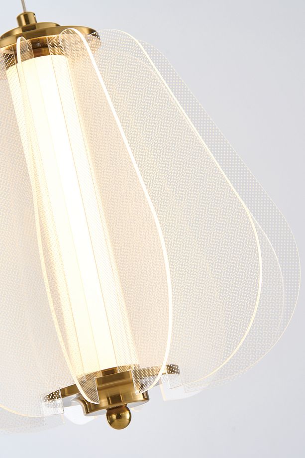 Hopps 18 Watt 3000K Elips Bakır Tekli Led Sarkıt Avize - 6