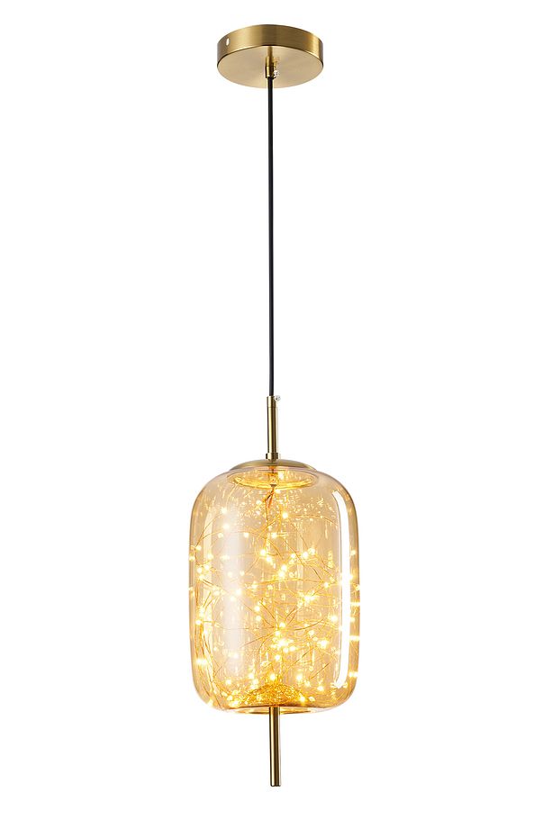 Lewi 10 Watt 3000K Eskitme Bal Camlı Tekli Peri Led Sarkıt Avize - 2