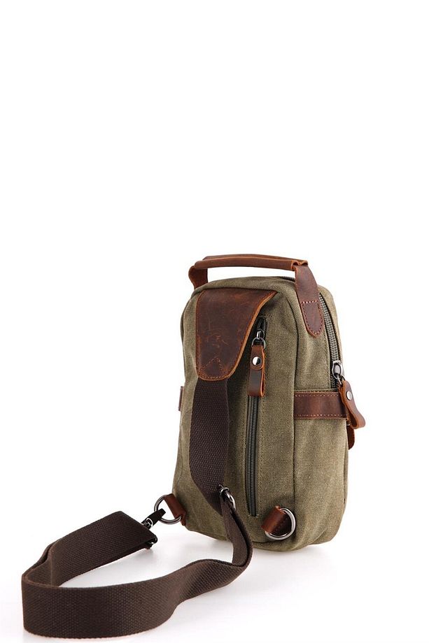Ççs 51396 Kanvas Omuz Askılı Çapraz Çanta - 4