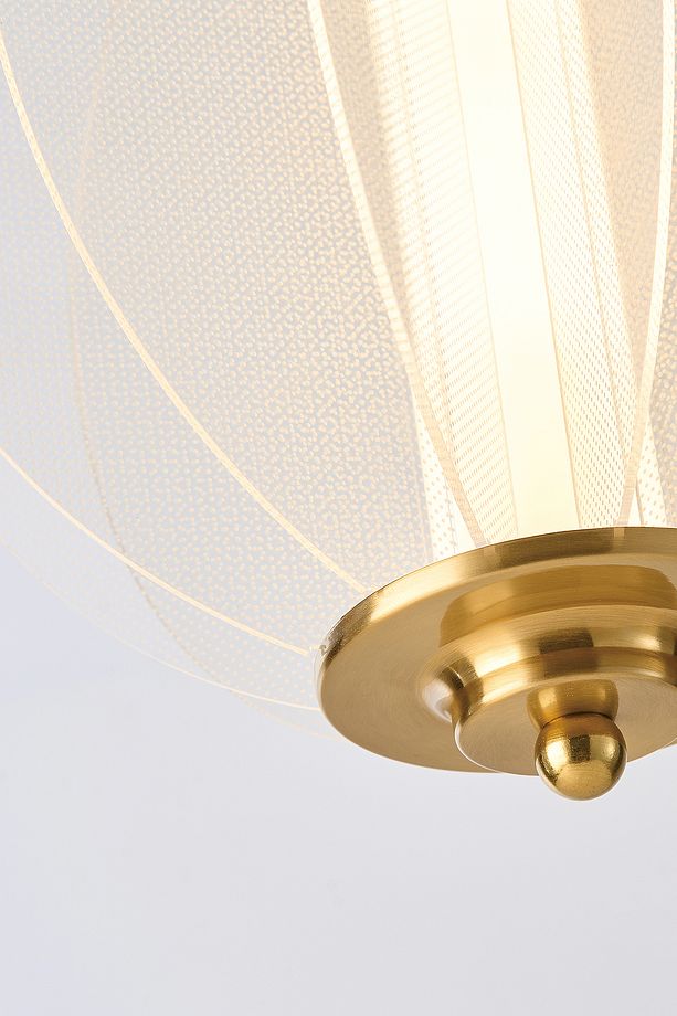 Penny 18 Watt 3000K Yuvarlak Bakır Tekli Led Sarkıt Avize - 6