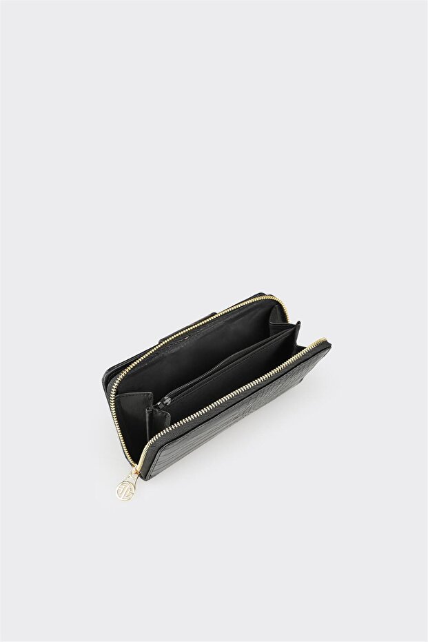 Siyah Kadın Cüzdan - 4
