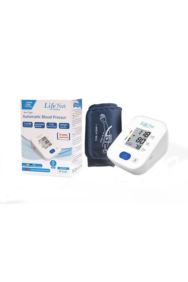 Tansiyon Aleti Üst Koldan Dijital Tansiyon Ölçer, Nabız Ölçer, Usb Girişli BP310A - 1