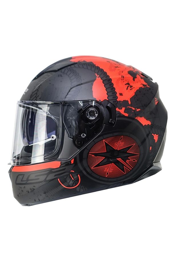 Stream Evo Vıator Mat Siyah-kırmızı Kask - 2