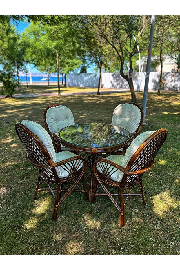 Bambu Yemek Takımı 4lü - 1