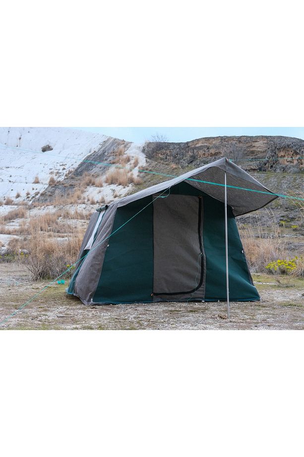 Zeycamping Tek Oda Aile Kamp Ormancı Depo Dağcı Şantiye 5 Kişilik Çadır - 4