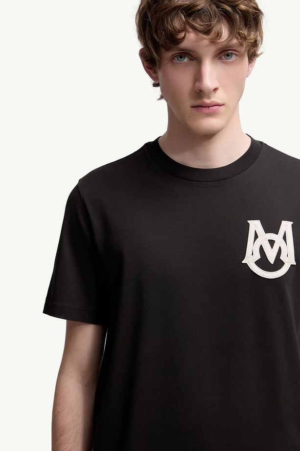 MONOGRAM PAMUKLU TİŞÖRT - 4