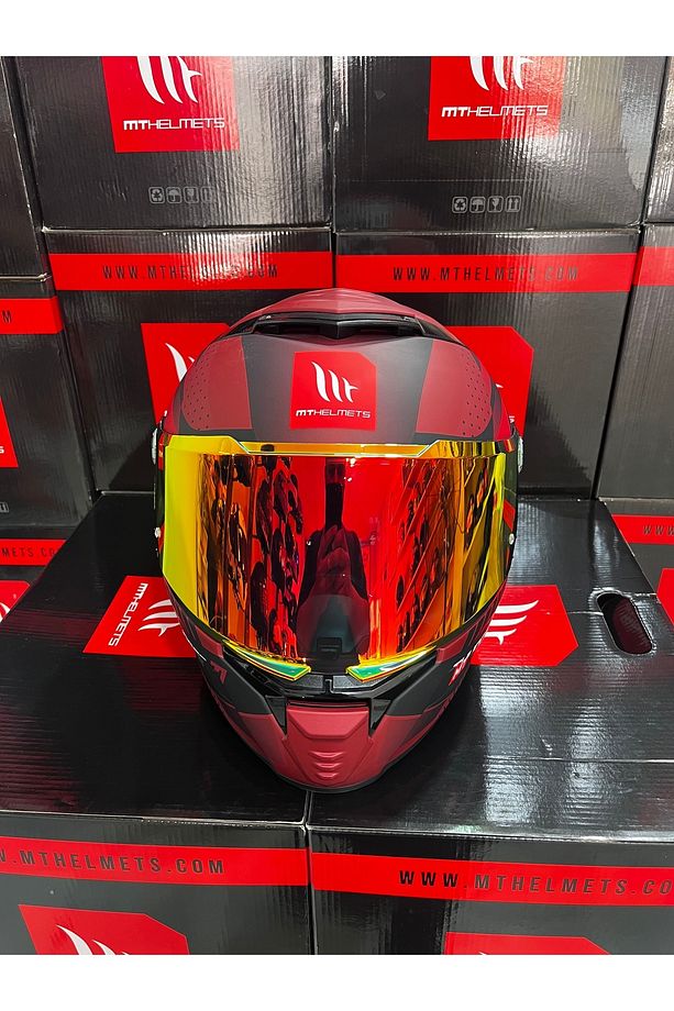 Helmets Thunder 4 luminence D5 (şeffaf vizörlü)kask - 1