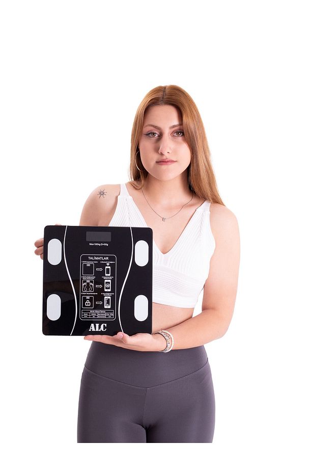 Smart Body Scale Akıllı Banyo Baskülü Yağ Su Kas Vücut Kitle Endeksi Dijital Tartı - 4