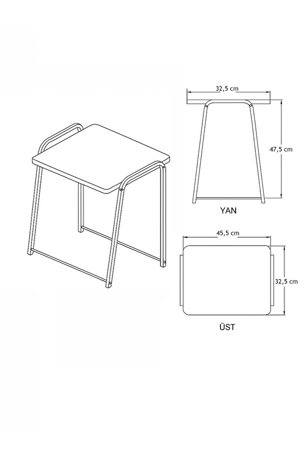 Tepsi Zigon Sehpa - 2