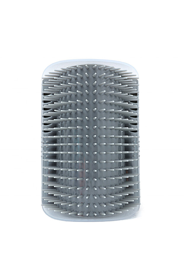 Corner Brush For Cats With Catnip Self-Grooming Easy Assembly Durable Material - 1