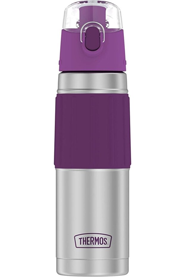 Stainless Steel Hydration Bottle, 18 Ounce, Deep Purple
