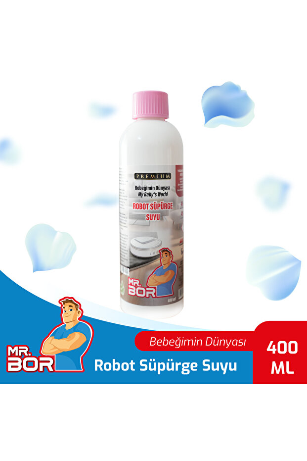 AKILLI ROBOT SÜPÜRGE SUYU 400 ML. - 3