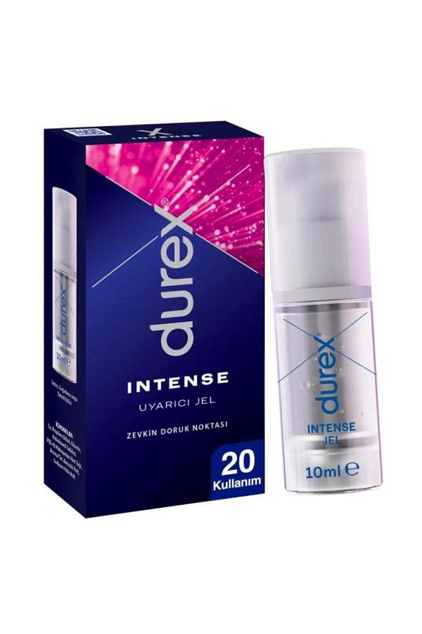 Intense Uyarıcı Jel 20 Kullanım&sınırsız Kullanımlı Şeffaf Prezervatif+pozisyon Çarkı İle - 1