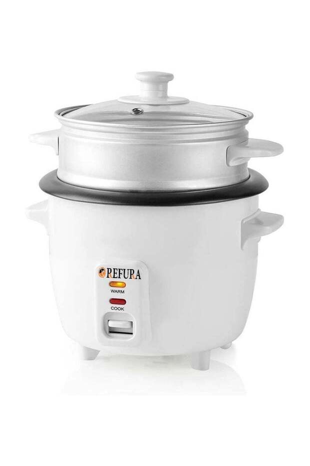 2 in 1 Rice Cooker & Steamer 600 ML / Non-Stick Removable Bowl / Keep Warm Functionality / 35 - 4