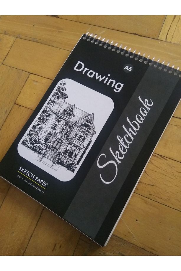Eskiz Defteri, Çizim Defteri, Sketchbook, Sketchpad,, A4 ( 21 X29,7 Cm) - 4