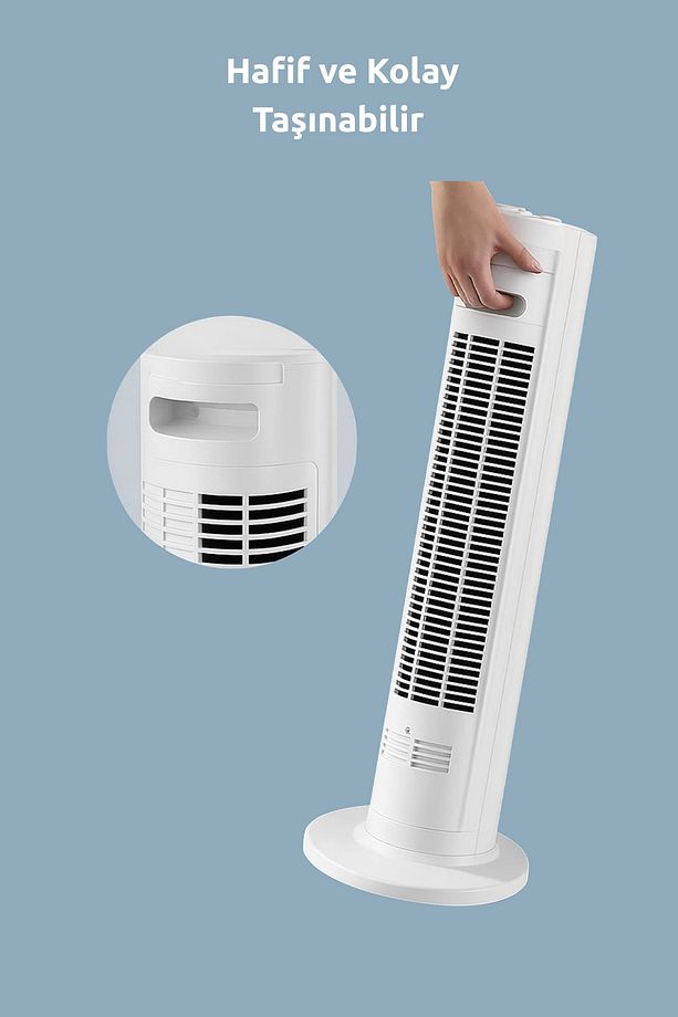 Kule Tipi Zaman Ayarlı Vantilatör 50 W - 6